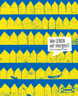 Agentur Elbfische gestaltet für Ikea die Jubiläums-Publikation 'Trendbook 2054' -