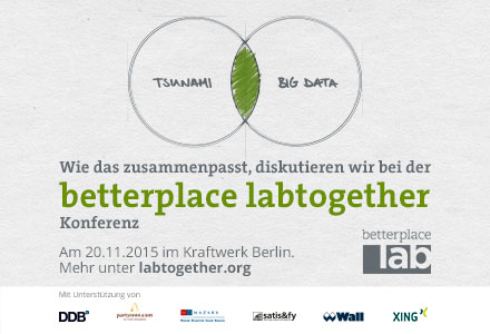 DDB wirbt fr 'betterplace labtogether' (Foto: DDB Group)