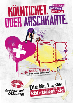 kölnticket launcht Kampagne mit Agentur Frahm und Wandelt -