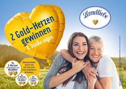 Landliebe startet mit goldenen Herzen in den Herbst - (Foto: Landliebe)