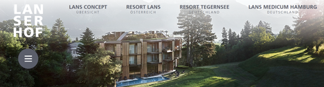 Publicis Pixelpark kreiert entspannenden Auftritt für Lanserhof - (Screenshot: Lanserhof)