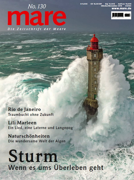 Cover des Monats: Sturm verhilft 'mare' auf oberste Treppchen - Die Fotografie von Mathias Bothor beschert 'mare' Platz 1 bei Cover des Monats