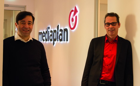 Ein Schwung Neukunden für mediaplan - Thomas Kietsch und Enrico Pescara (Foto: mediaplan)