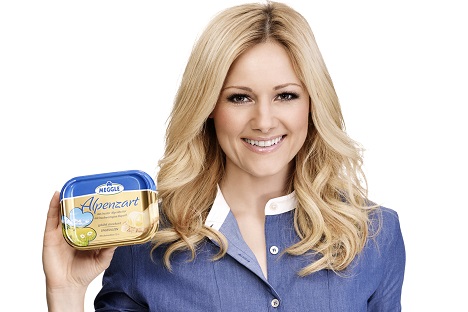 Helene Fischer auch 2016 für 'Meggle Alpenzart' on air - Helene Fischer wird auch 2016 für 'Meggle Alpenzart' aktiv (Foto: BBS)