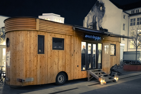 Etatgewinn: Preuss und Preuss entwickelt #MovingSpa für möve - An sechs Standorten in Berlin machte das #MovingSpa halt (Foto: Preuss und Preuss)