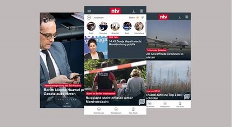 Nutzer der n-tv-App knnen knftig verschiedene Startseiten auswhlen (Foto: Mediengruppe RTL Deutschland)