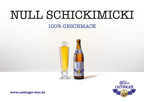 Die Biermarke Oettinger prsentiert sich neu im Web (Bild: JoussenKarliczek)