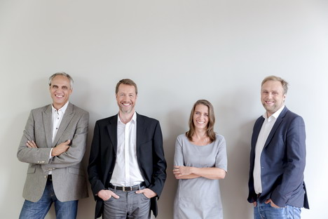 people interactive befördert Elke Mallmann und Philipp Boué in die Geschäftsleitung - Die neue Führung von people interactive: Stephan Mosblech, Markus Keller, Elke Mallmann, Philipp Boué (v.l., Foto: people interactive)