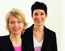 Elke Pietzsch und Daniela Schuch (v.l., Foto: Petersen Design)