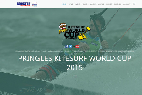 Chipsmarke Pringles folgt als Titelsponsor auf Volkswagen (Foto: Screenshot/ http://kitesurfworldcup.de)