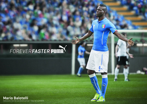 Puma und JWT legen Kampagne 'Forever Faster' auf - mit an Bord sind Sprinter-Star Usain Bolt sowie mehrere Fußballstars -