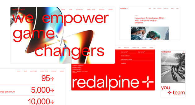 Loved verpasst Redalpine neue Marken-Identität - Das Rebranding von Redalpine verantwortete die Thjnk-Tochter Loved – Foto: Loved