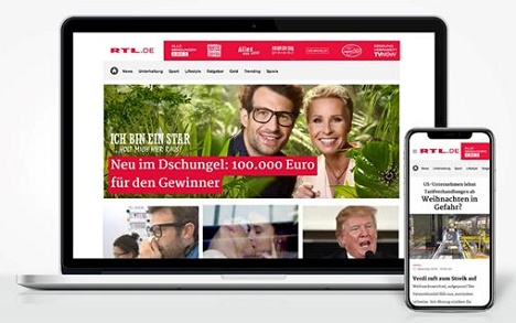 Mediengruppe RTL relauncht Portal RTL.de - Die RTL-Gruppe positioniert RTL.de künftig als "General Interest Portal" (Foto: Mediengruppe RTL Deutschland)