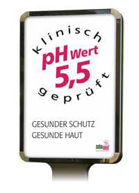 Sebamed geht mit PBL Milk in die Informationsoffensive - Motiv der aktuellen Citylight-Kampagne (Foto: Sebamed)