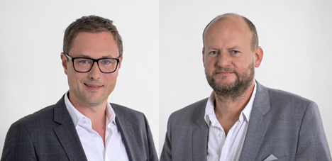 Serviceplan löst Ogilvy bei Fressnapf ab - Serviceplan Campaign: Michael Jäger, Beratung, und Christoph Everke, Kreation, mit Fressnapf (v.l., Foto: Serviceplan)