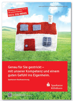 Plakatmotiv der neuen Kampagne der Sparkasse Kln Bonn von EMS&P (Foto: EMS&P)
