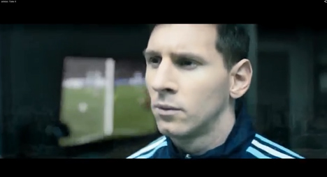 Adidas startet globale Kampagne 'Sport 15' mit der Agentur 180 - Neue 'Sport 15'-Kampagne mit Stars wie Lionel Messi (Foto: Screenshot)