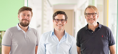 Dr. Andr Vieregge, Matthias Weth und Hubertus Maske (vl.) bilden das neue SYZYGY-Management. (Foto: SYZYGY)