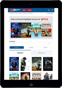 'TV Movie' überarbeitet Website und bietet VoD-Überblick -