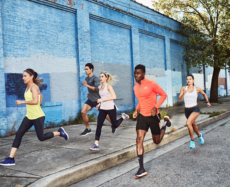 Under Armour startet sportliche Team-Challenge - Under Armour ruft zu einer regionalen Sport-Challenge auf (Foto: Under Armour)