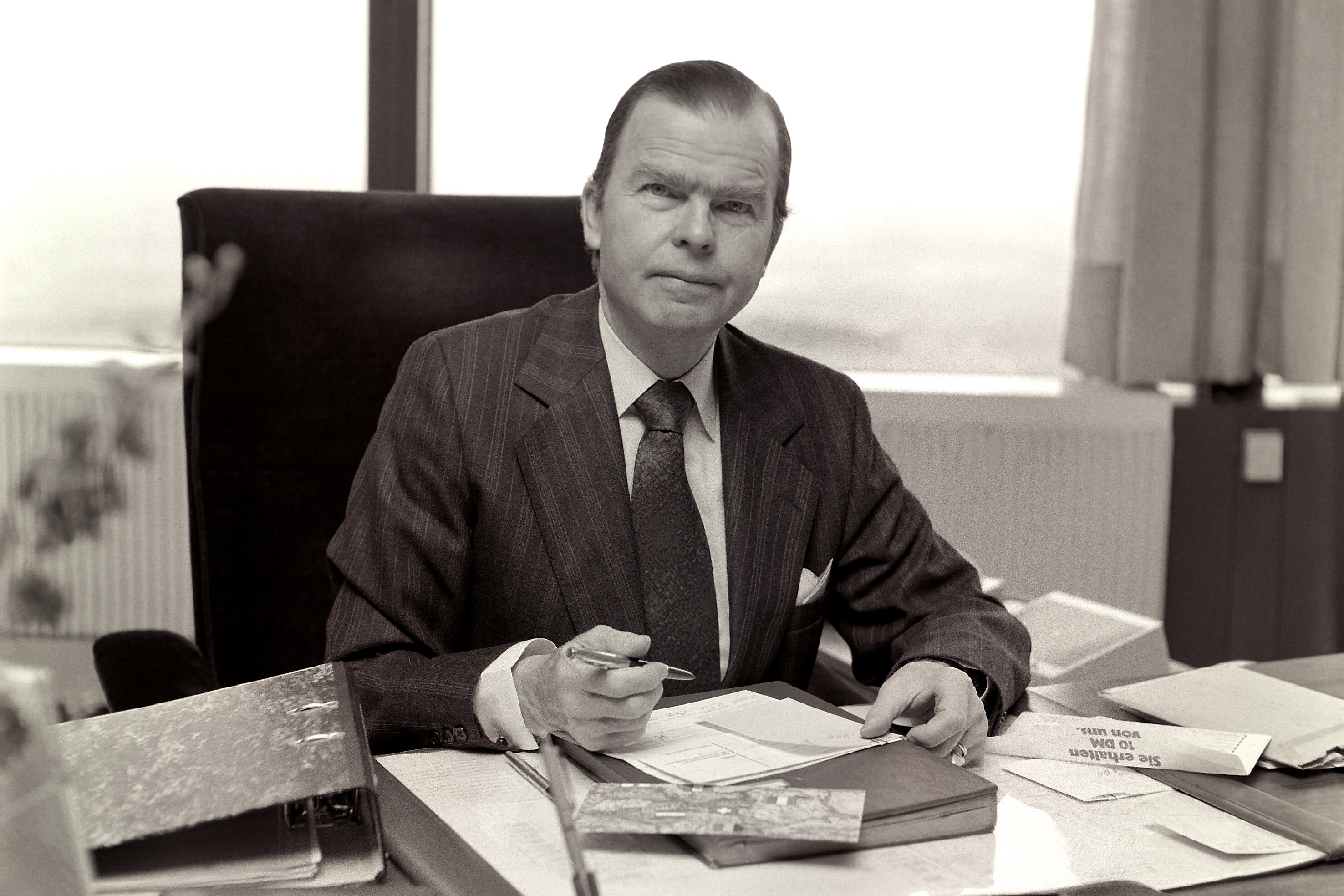 Der ehemalige ZDF-Intendant Karl-Gnther von Hase verstarb am 9. Mai 2021 im Alter von 103 Jahren - Bild: Georg Meyer-Hanno
