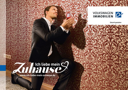B&B entwickelt Kampagne für Volkswagen Immobilien -