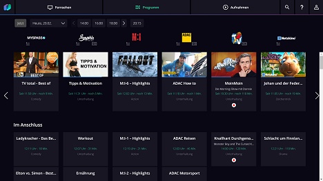 Waipu.TV führt programmatische Vermarktung von Connected-TV-Angeboten ein - Neue Werbemöglichkeiten bei Waipu.TV: Neben der Möglichkeit, Bewegtbildwerbung in Connected-TV-Umfeldern programmatisch einzukaufen (Copyright: Waipu.TV)
