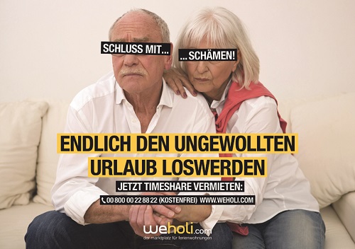 Weholi und Nordpol starten Kampagnen-Erstling für Timeshare-Besitzer - Timeshare-Besitzer sollen sich nicht länger für ihre Investitionen schämen (Foto: Nordpol+)
