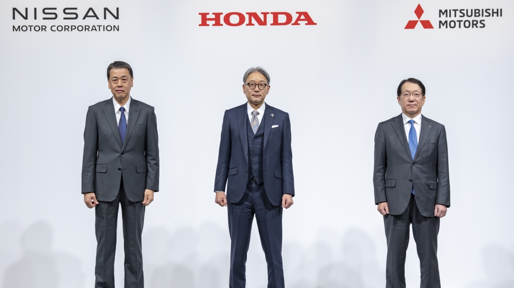 Japanische Autobauer Honda und Nissan planen Fusion - Nissan und Honda planen die Gründung einer gemeinsamen Holdinggesellschaft und auch Mitsubishi prüft eine Beteiligung - Quelle: Nissan/Honda